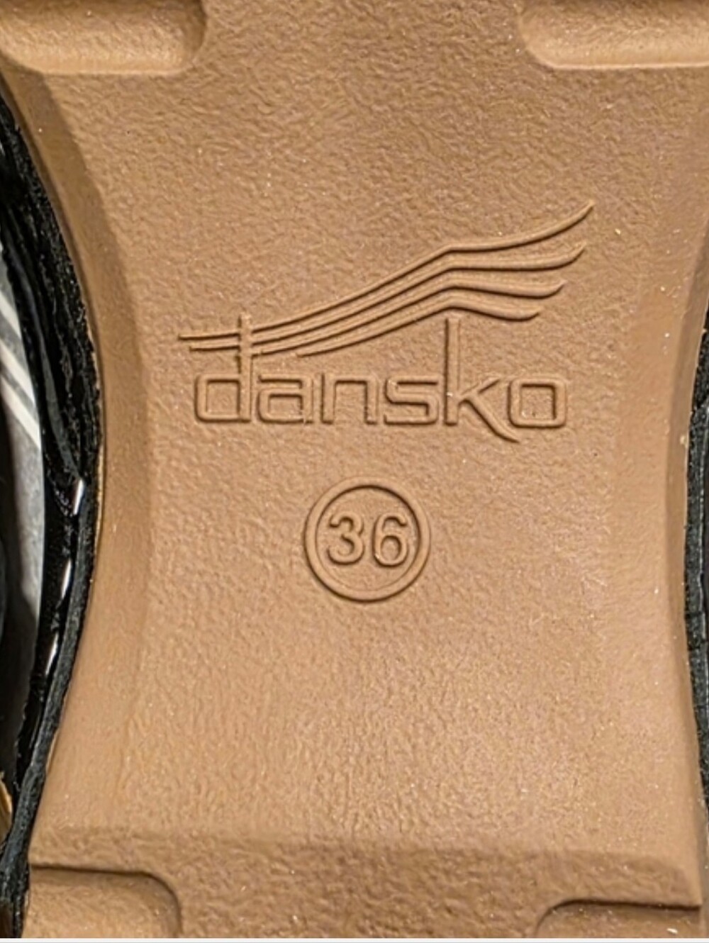 Dansko Tammy Slingback Clogs Leather & Wood, Stapled Construction - Picture 11 of 16
